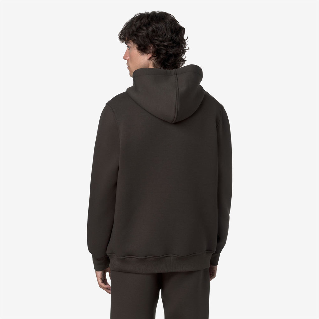 Fleece_MAN_BERNIE SPACER_Pull Over_Black Olive - Commercial 6