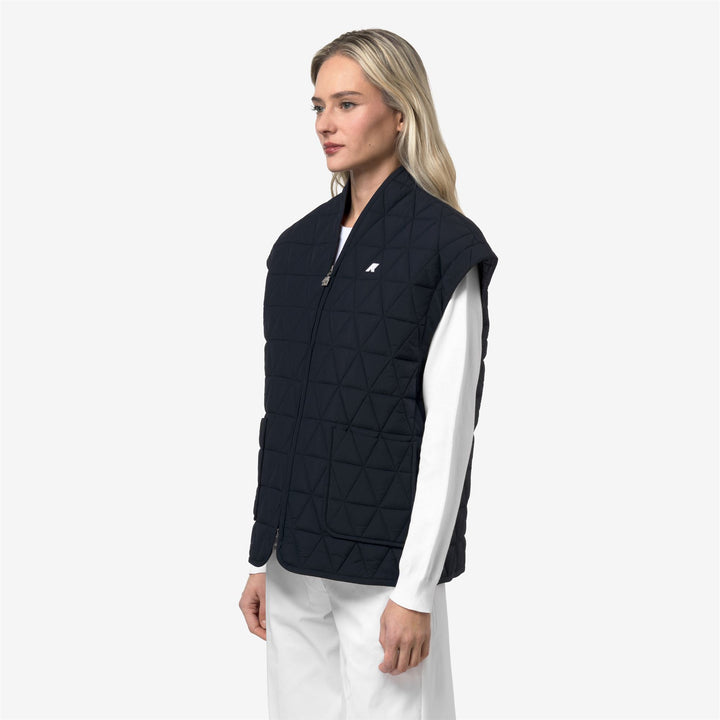 SALOIRE DIAMOND QUILTED WARM AF - Vestes - Court - Femme - Blue Depth 3