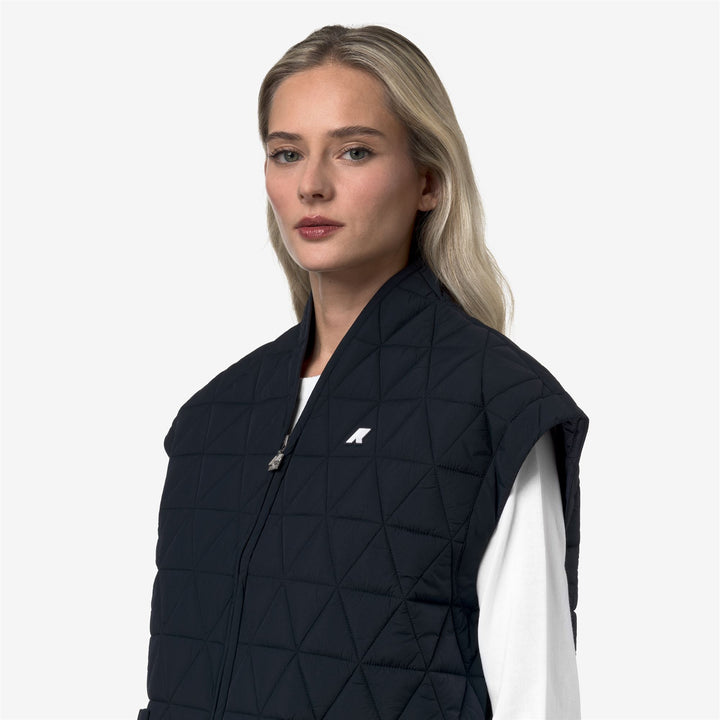 SALOIRE DIAMOND QUILTED WARM AF - Vestes - Court - Femme - Blue Depth 5