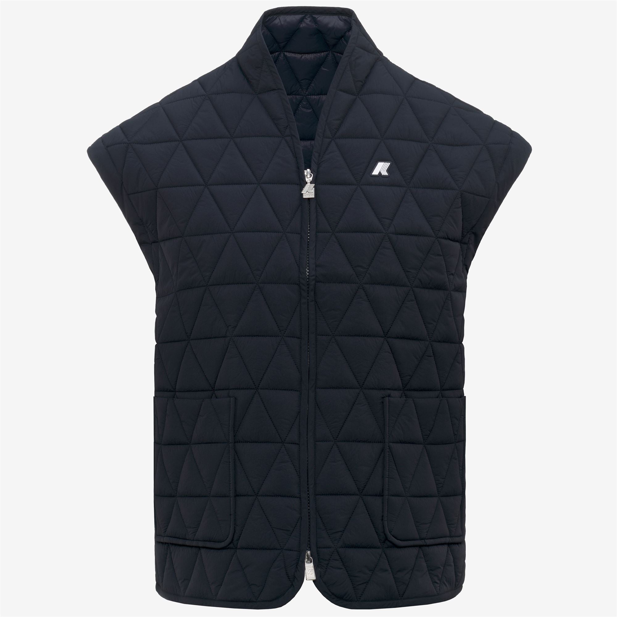 Jackets_WOMAN_SALOIRE DIAMOND QUILTED WARM AF_Short_Blue Depth - Commercial 5