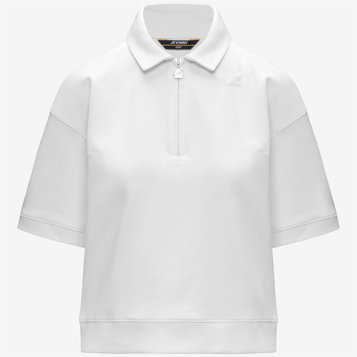 Polo Shirts_Woman_LOZANY INTERLOCK_Polo_White - White - Commercial 1