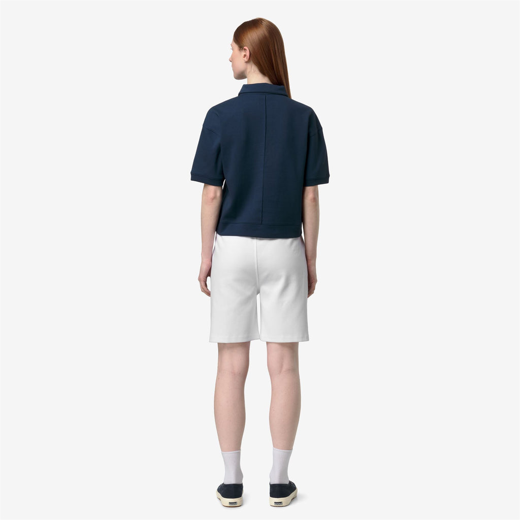 Polo Shirts_Woman_LOZANY INTERLOCK_Polo_Blue Insignia - Commercial 6
