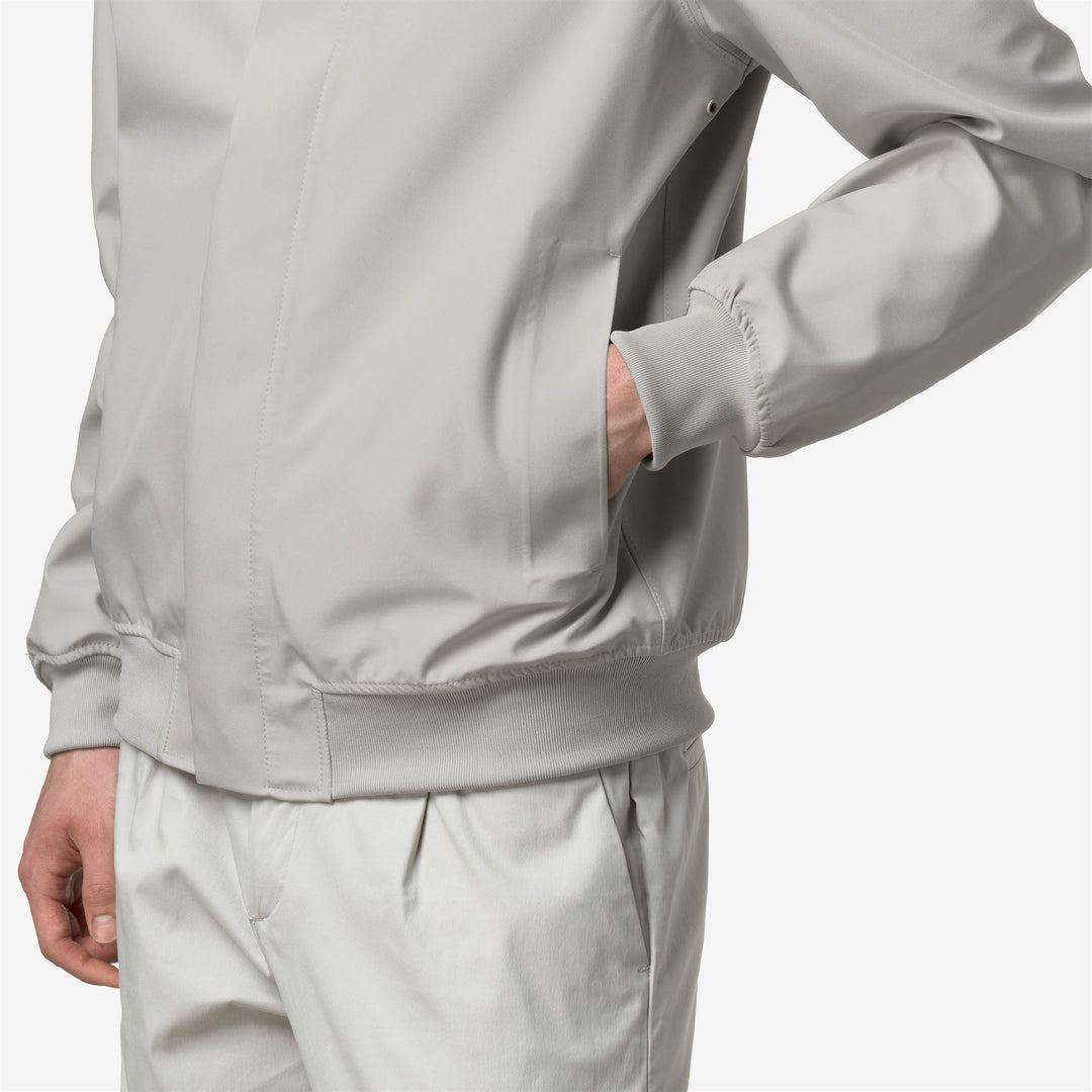 JOACHIM BONDED JERSEY - Vestes - Court - Homme - BEIGE LT main