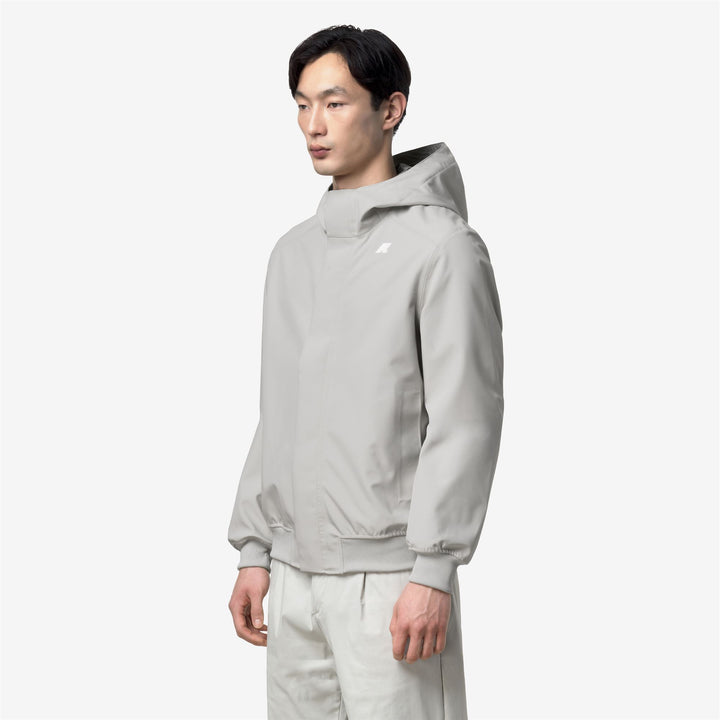 JOACHIM BONDED JERSEY - Vestes - Court - Homme - BEIGE LT 3