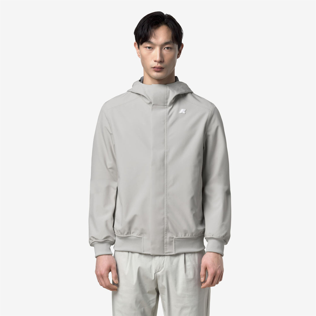 JOACHIM BONDED JERSEY - Vestes - Court - Homme - BEIGE LT main