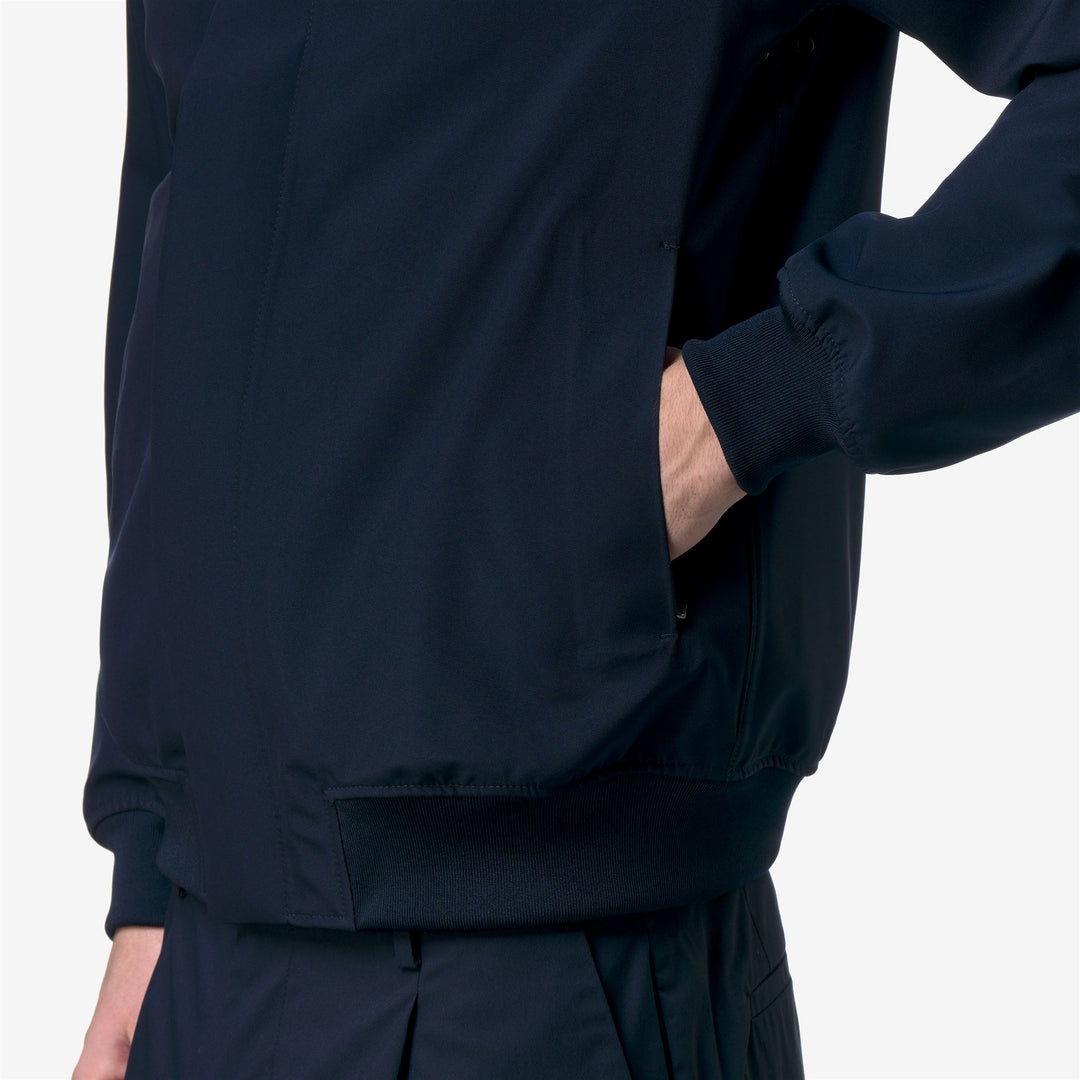 JOACHIM BONDED JERSEY - Vestes - Court - Homme - Blue Depth main