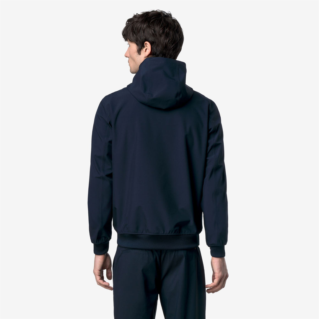 JOACHIM BONDED JERSEY - Vestes - Court - Homme - Blue Depth main