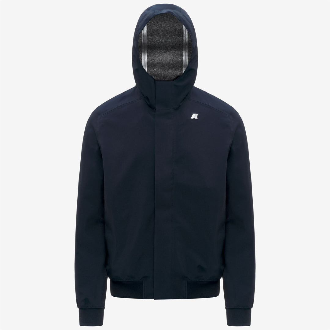 JOACHIM BONDED JERSEY - Vestes - Court - Homme - Blue Depth 01