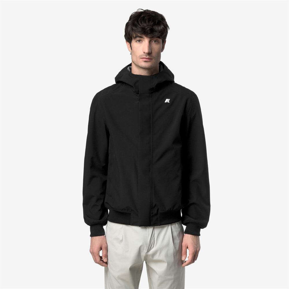 JOACHIM BONDED JERSEY - Vestes - Court - Homme - Black Pure-Black Pure 02