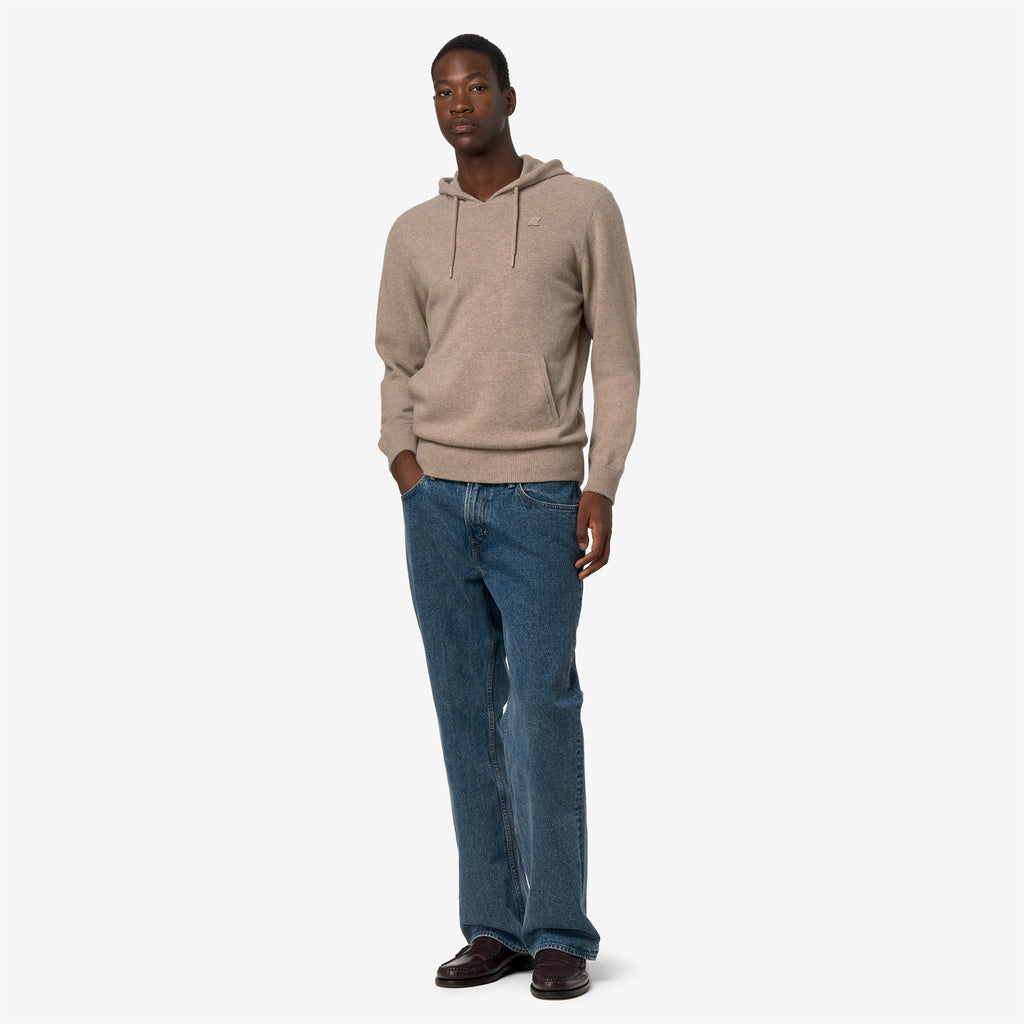 Knitwear_Man_ARZEL FLEECE STITCH_Jumper_Beige Plaza - Commercial 7