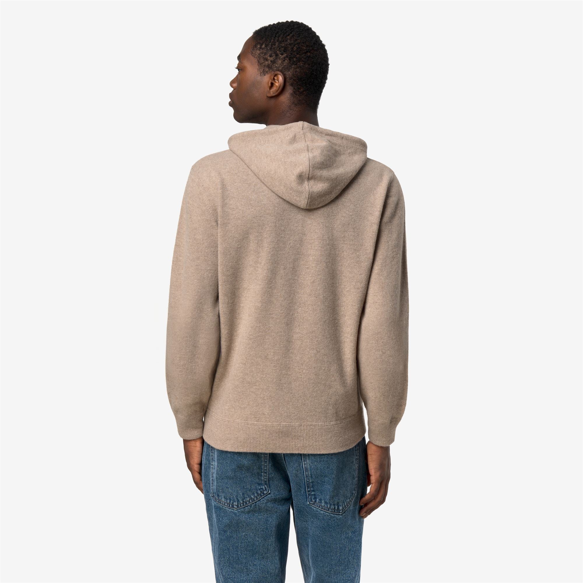 Knitwear_Man_ARZEL FLEECE STITCH_Jumper_Beige Plaza - Commercial 6