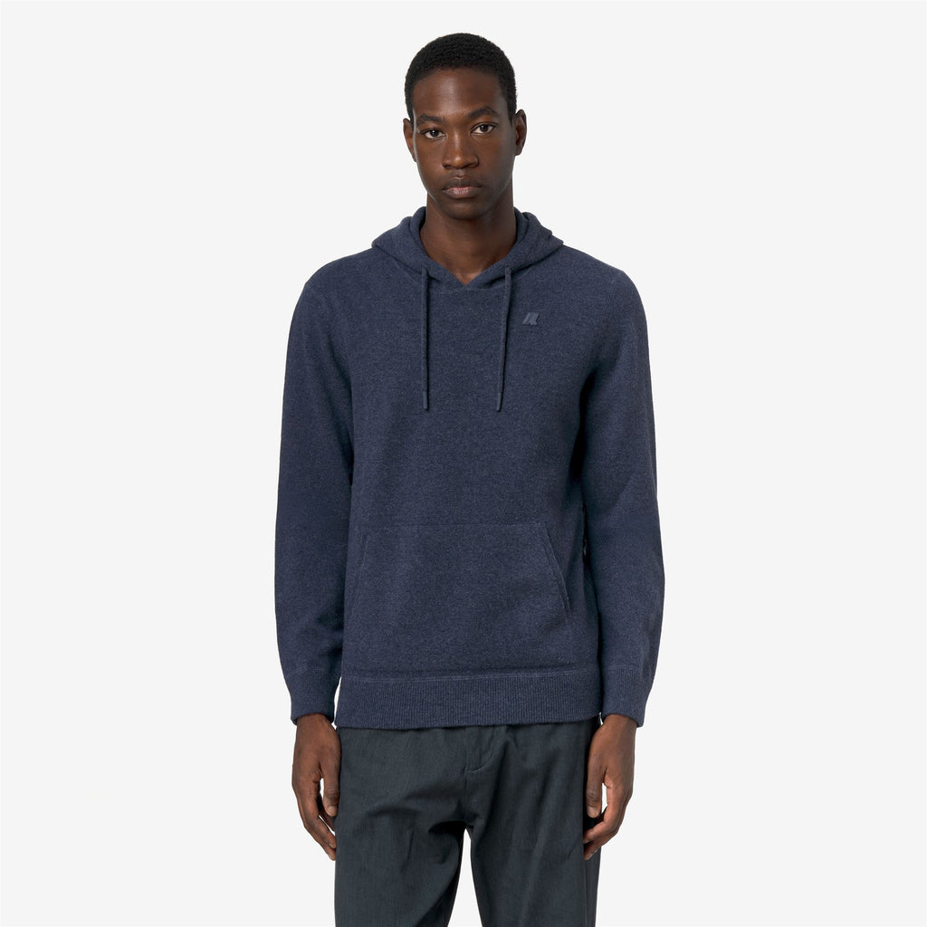 Knitwear_Man_ARZEL FLEECE STITCH_Jumper_Blue Dusty - Commercial 4