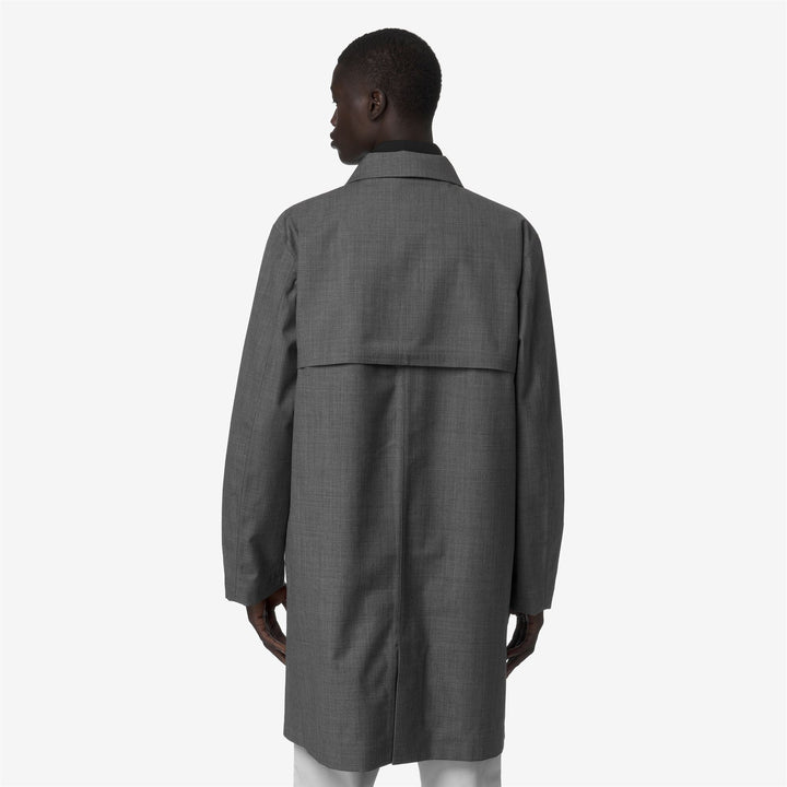 POIROL 3L WOOL - Jackets - 3/4 LENGTH - MAN - Grey Shadow Dk GRISAILLE