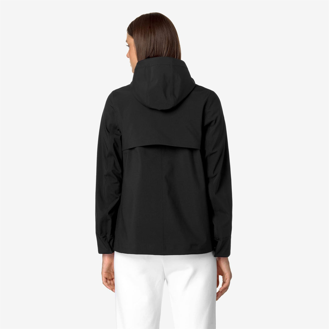 MADALINA BONDED - Jackets - Mid - WOMAN - BLACK-BLUE DEPTH