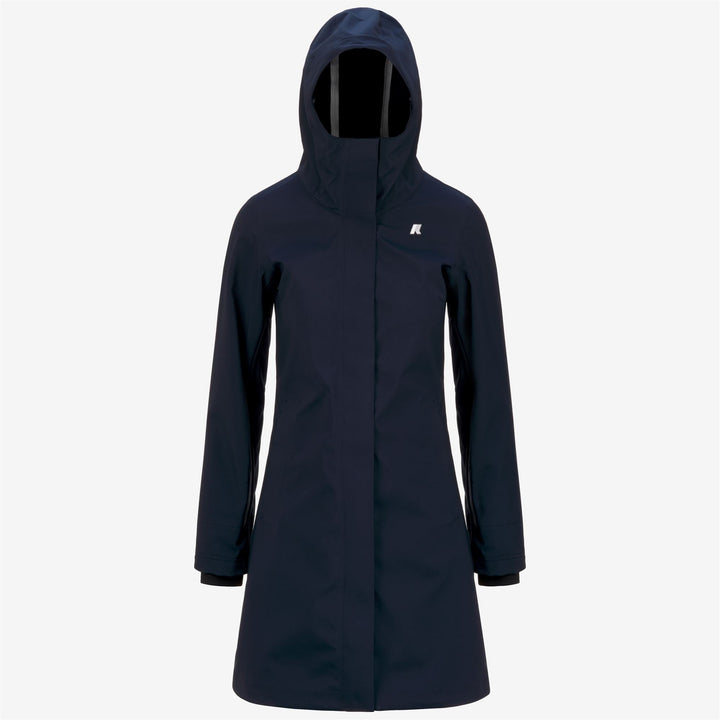STEPHY BONDED - Jackets - 3/4 LENGTH - WOMAN - BLUE DEPTH-BLUE DEPTH