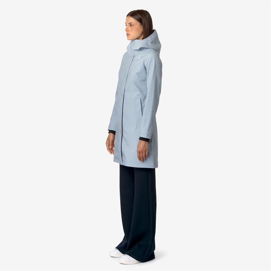 Jackets_WOMAN_STEPHY BONDED_3/4 Length_Blue A-Blue D - Commercial 5
