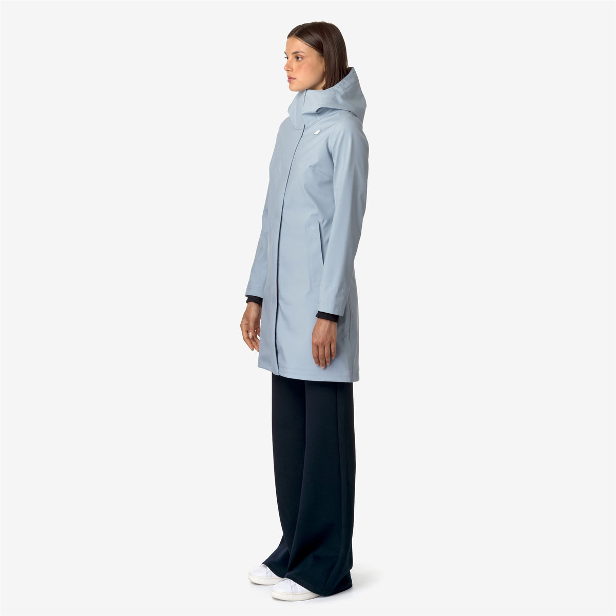 Jackets_WOMAN_STEPHY BONDED_3/4 Length_Blue A-Blue D - Commercial 5