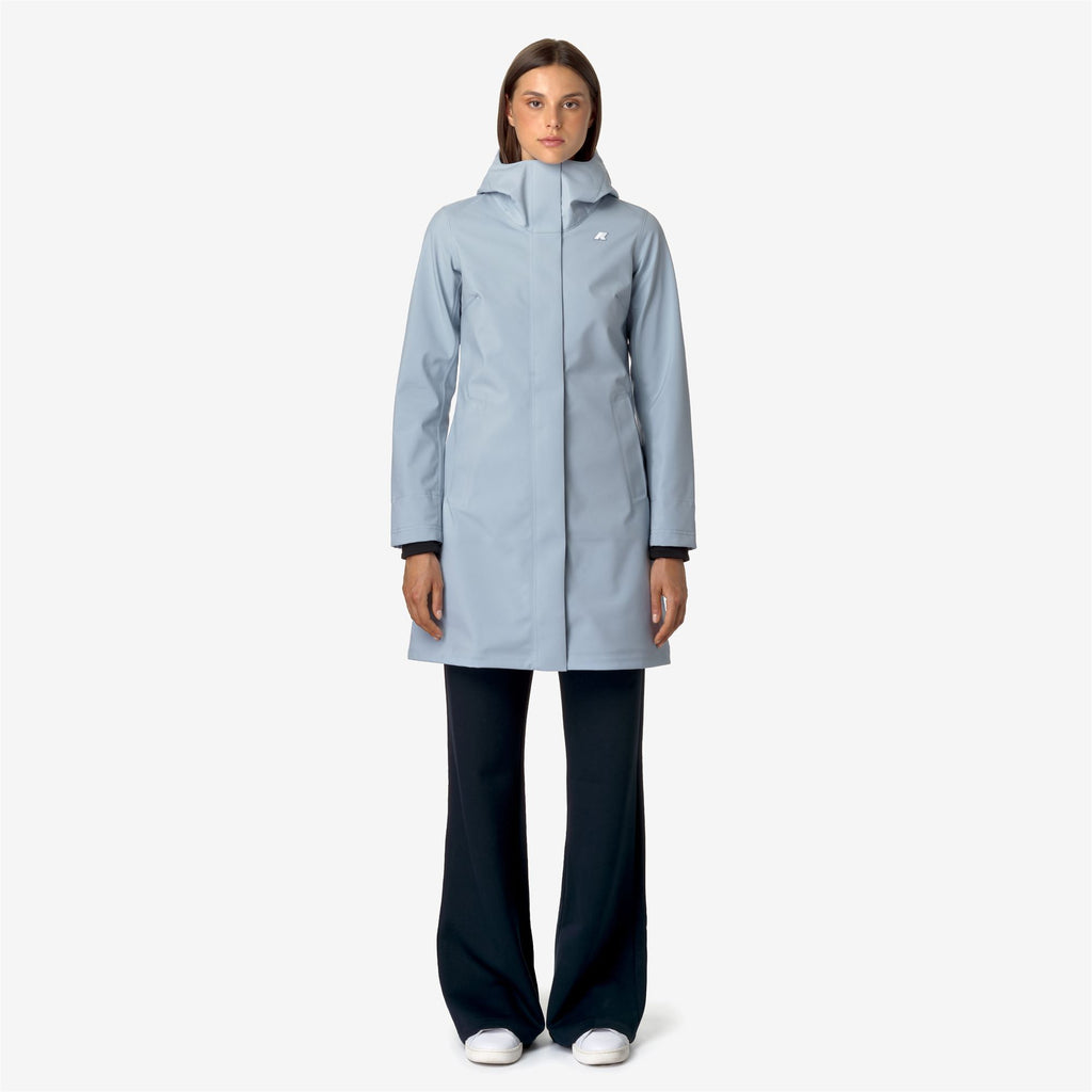 Jackets_WOMAN_STEPHY BONDED_3/4 Length_Blue A-Blue D - Commercial 4