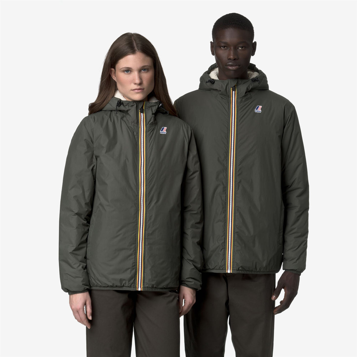 Jackets_UNISEX_LE VRAI 4.0 CLAUDE ORSETTO_Mid_GREEN BLACKISH - Commercial 7