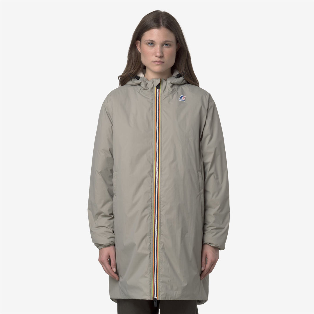 LE VRAI 4.0 EIFFEL EAST ORSETTO - Jackets - 3/4 LENGTH - UNISEX - Green Oak