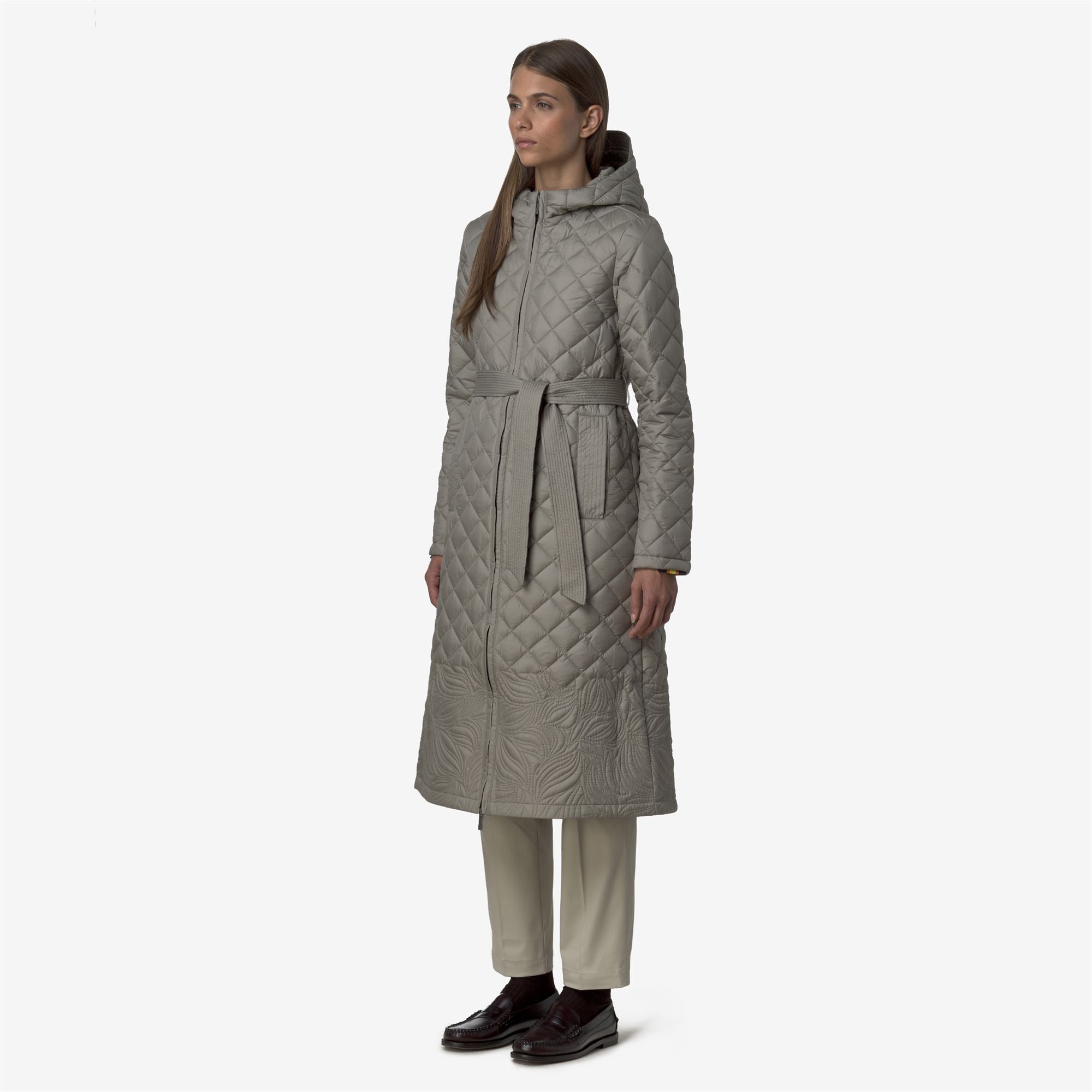 Jackets_WOMAN_ADELAID PREMIUM WARM_Long_Green Oak-Green Oak - Green Oak - Commercial 5