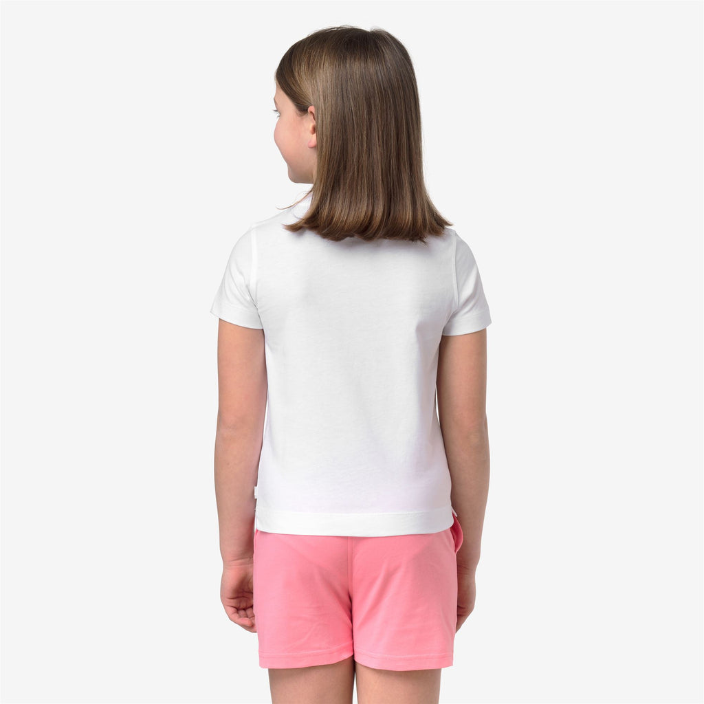 T-Shirts & Top_Girl_P. MELIS CORAIL JERSEY_T-Shirt_White - White - Commercial 6
