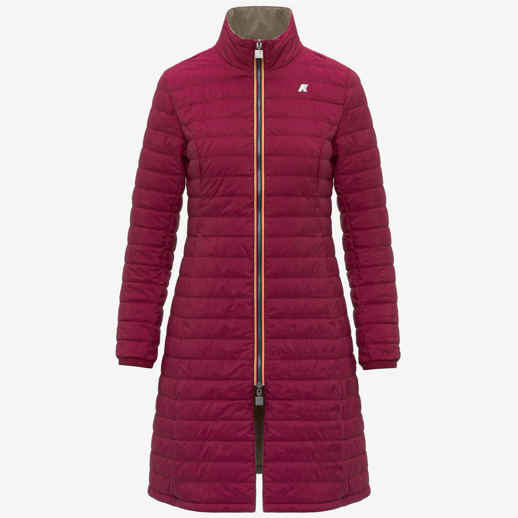 Jackets_Woman_MIRANDA 3IN1_Long_Green Army - Red Dk - Commercial 3
