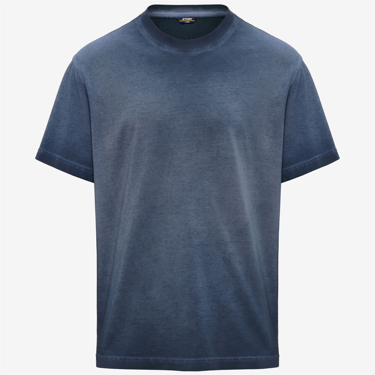 T-Shirts & Top_Man_LEO LF_T-Shirt_Blue Insignia - Commercial 1