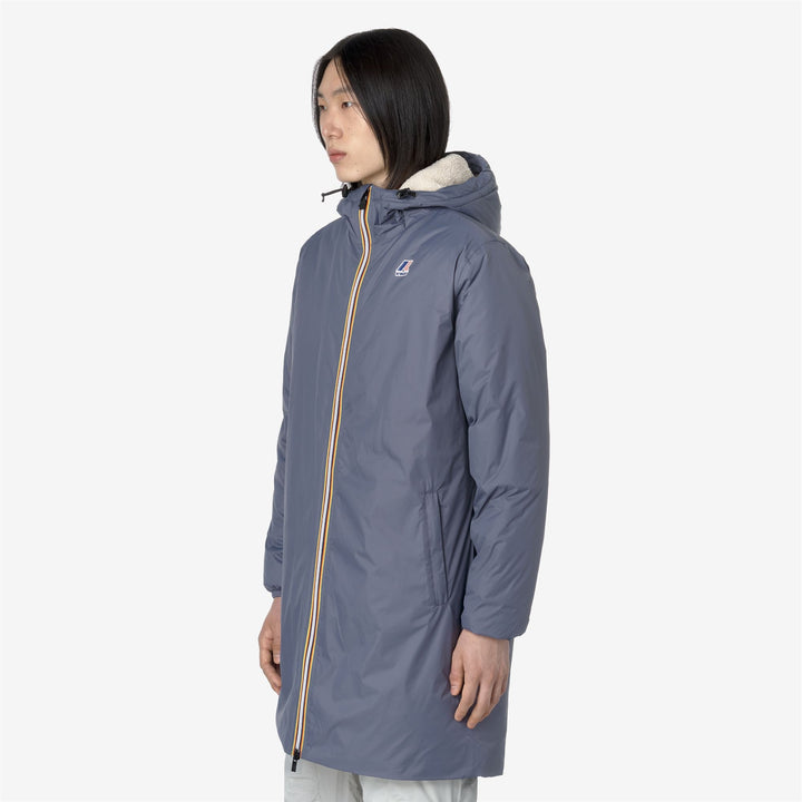 Le Vrai 3.0 Eiffel Orsetto - Jackets - 3/4 LENGTH - UNISEX - GREY BLUE AVIO