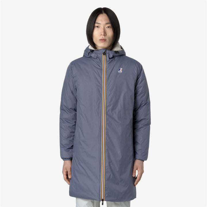 Le Vrai 3.0 Eiffel Orsetto - Jackets - 3/4 LENGTH - UNISEX - GREY BLUE AVIO