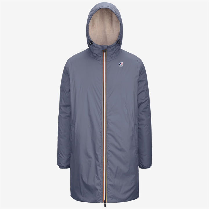 Le Vrai 3.0 Eiffel Orsetto - Jackets - 3/4 LENGTH - UNISEX - GREY BLUE AVIO