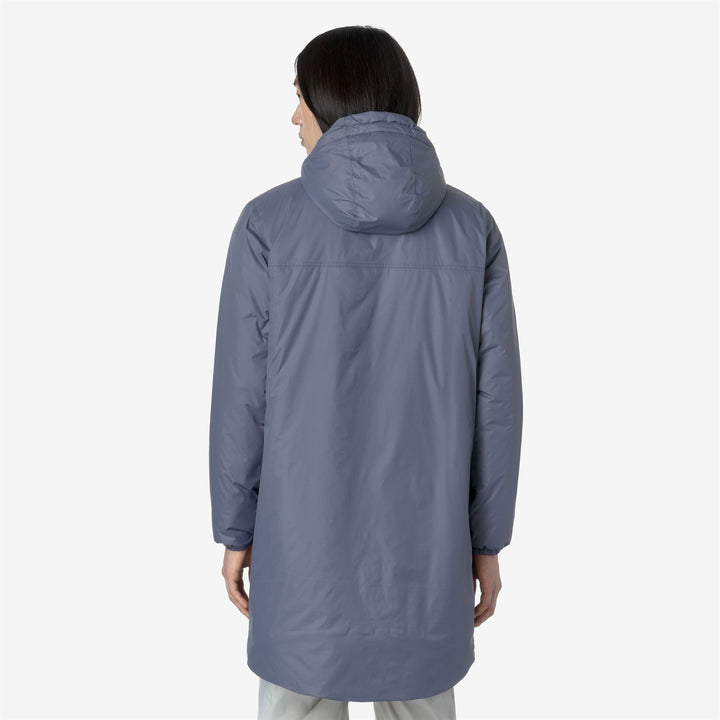 Le Vrai 3.0 Eiffel Orsetto - Jackets - 3/4 LENGTH - UNISEX - GREY BLUE AVIO