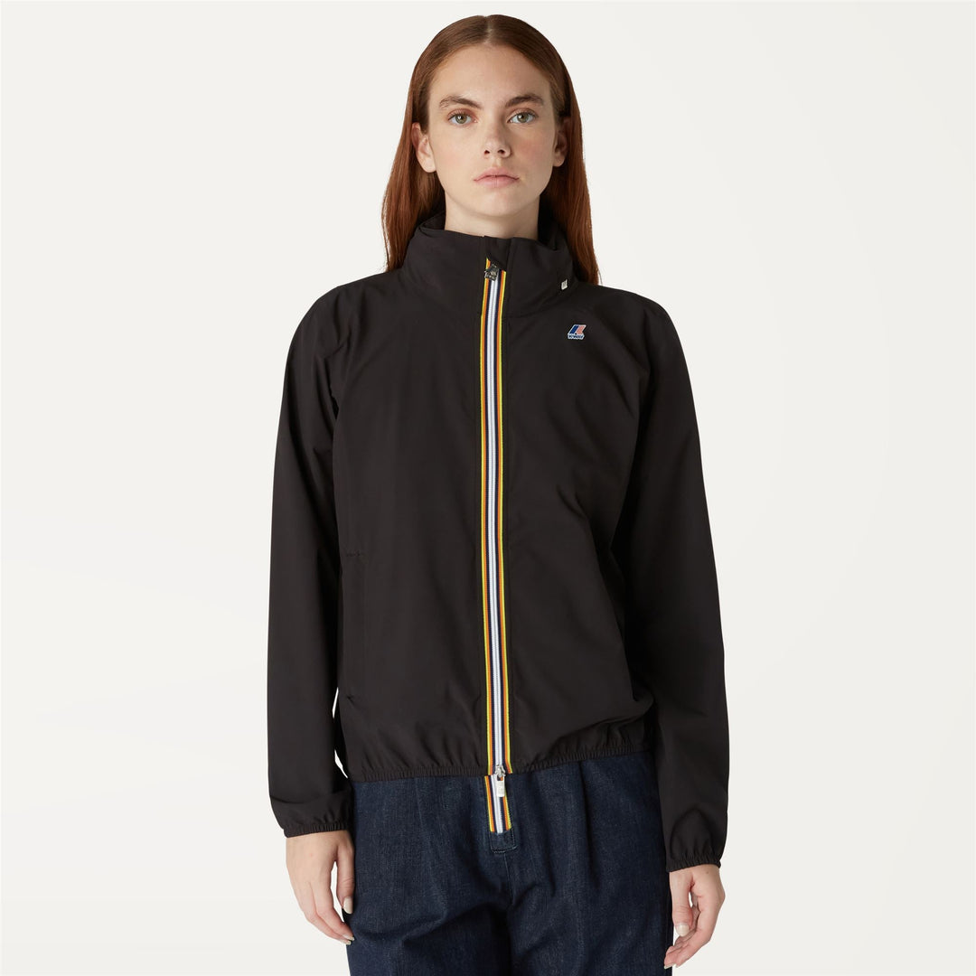 BABETTE STRETCH DOT - Jackets - Short - WOMAN - BLACK PURE