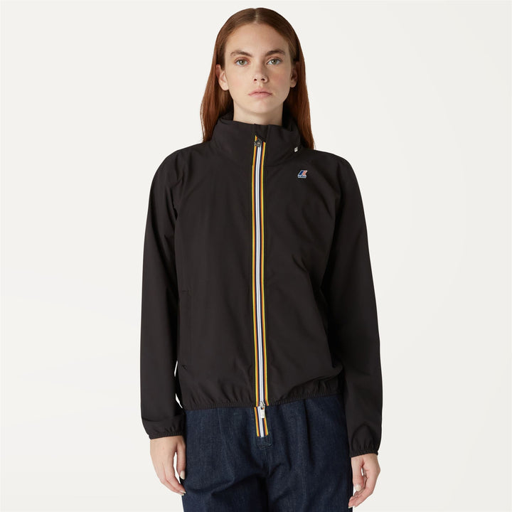 BABETTE STRETCH DOT - Jackets - Short - WOMAN - BLACK PURE