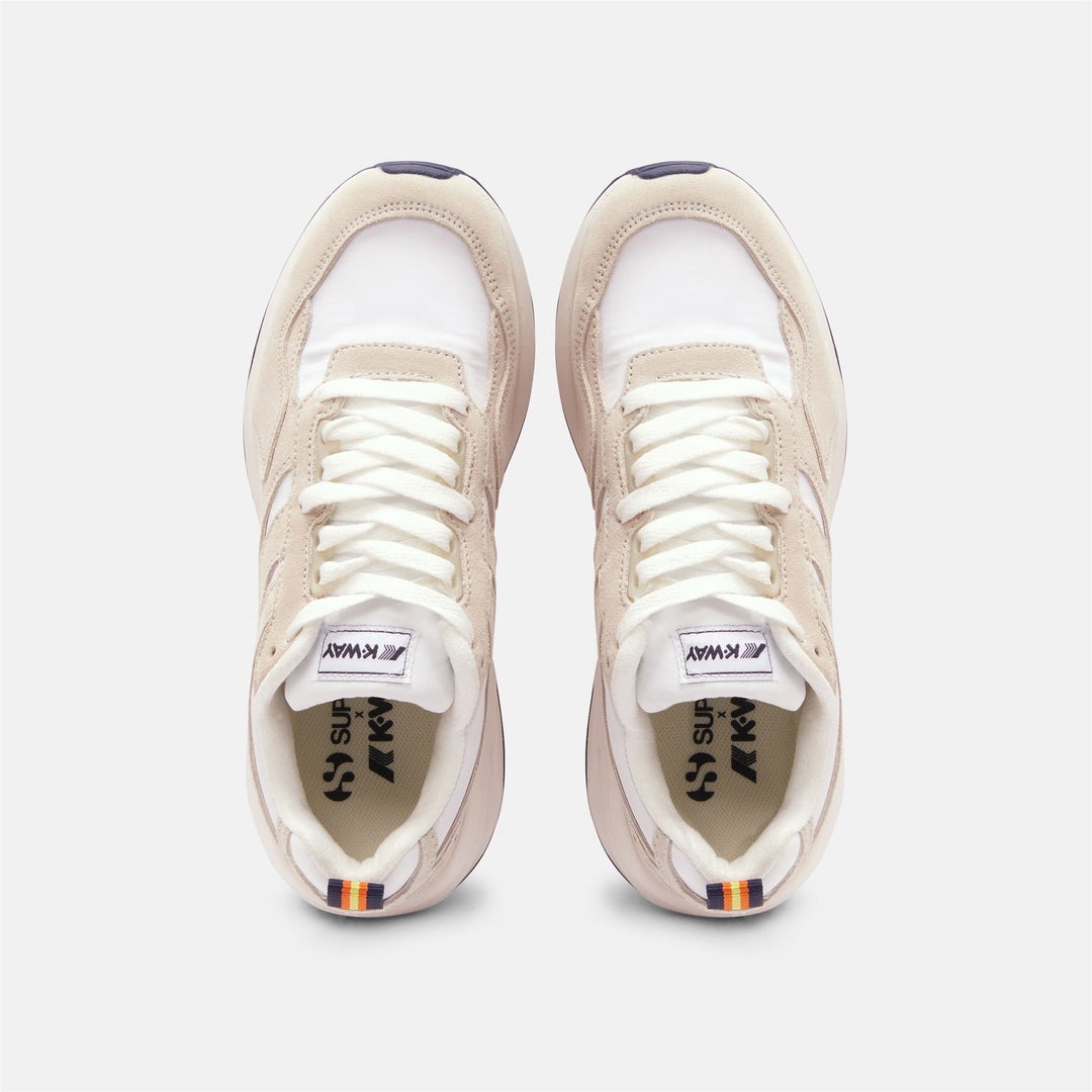TRAINING 3.0 LACES - Sport Shoes - Low Cut - UNISEX - WHITE-BLU NAVY