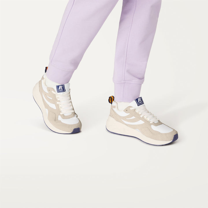 TRAINING 3.0 LACES - Sport Shoes - Low Cut - UNISEX - WHITE-BLU NAVY