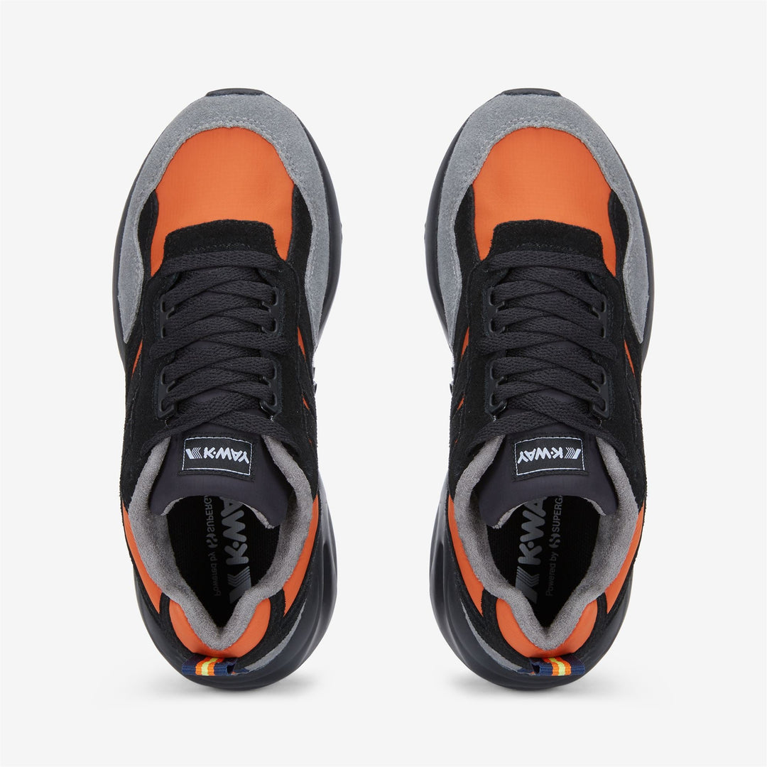 TRAINING 3.0 LACES - Sport Shoes - Low Cut - UNISEX - ORANGE-BLACK-MID GREY