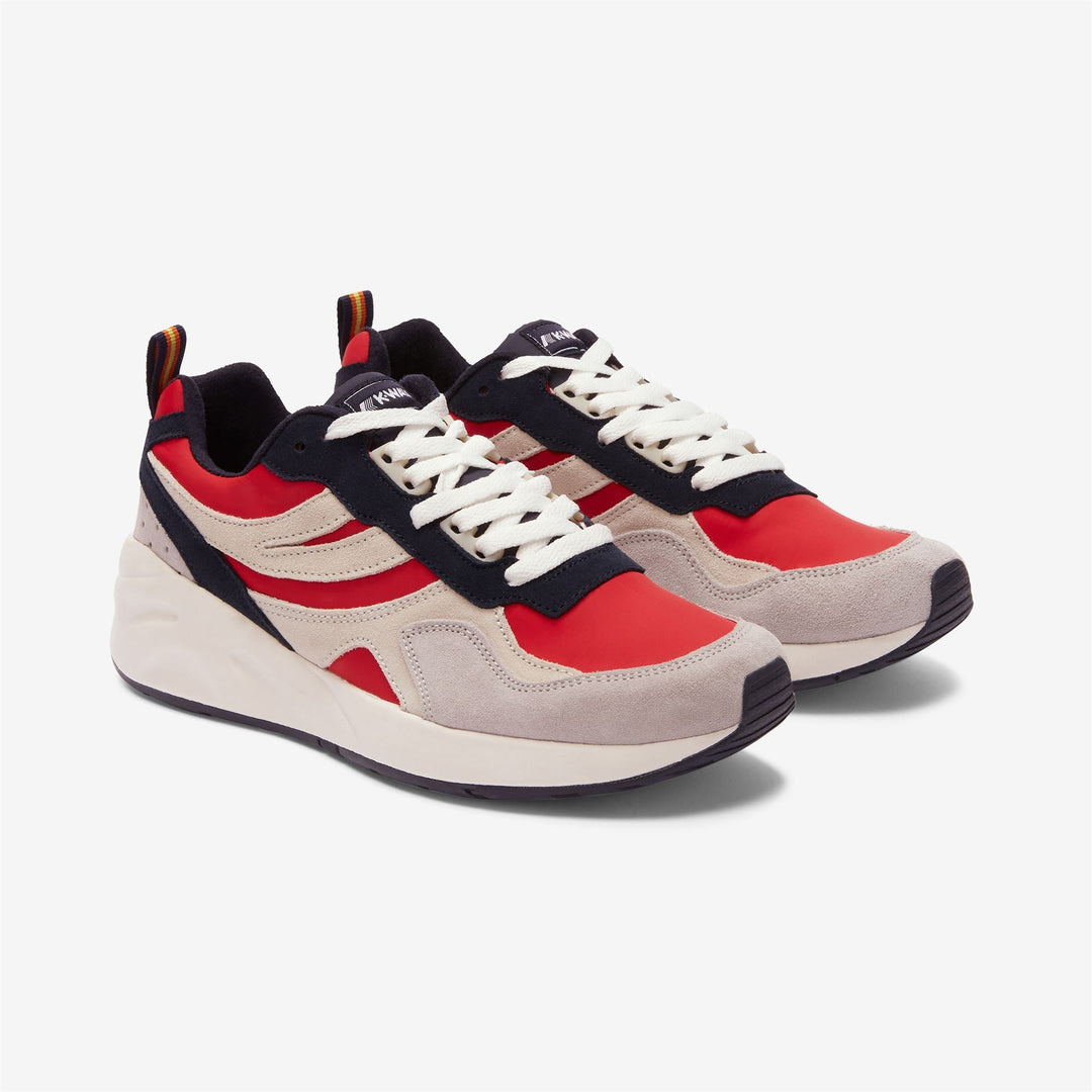 TRAINING 3.0 LACES - Sport Shoes - Low Cut - UNISEX - RED-LT GRAY-WHITE-BLU NAVY