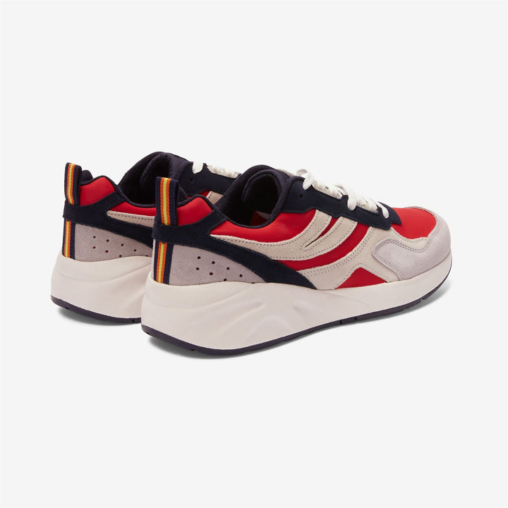 TRAINING 3.0 LACES - Sport Shoes - Low Cut - UNISEX - RED-LT GRAY-WHITE-BLU NAVY