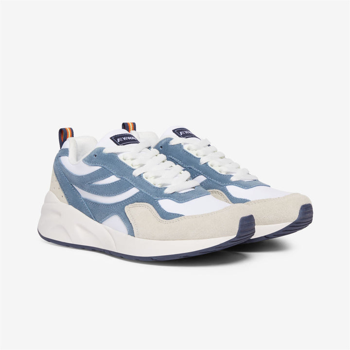 TRAINING 3.0 LACES - Sport Shoes - Low Cut - UNISEX - WHITE-AZURE BLIZZARD-BEIGE LT-BLUE DEPTH