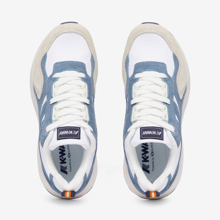 TRAINING 3.0 LACES - Sport Shoes - Low Cut - UNISEX - WHITE-AZURE BLIZZARD-BEIGE LT-BLUE DEPTH