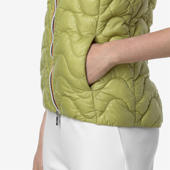 VIOLE QUILTED WARM - Jackets - Short - WOMAN - GREEN MOSS