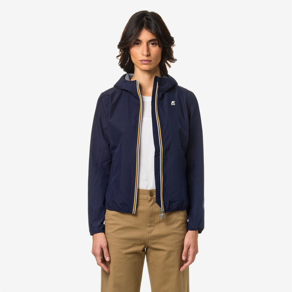 Jackets_Woman_LILY ECO STRETCH DOT_Short_Blue Depth - Commercial 4