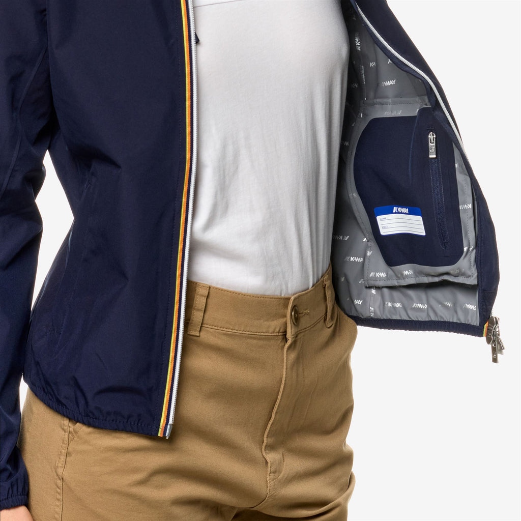 Jackets_Woman_LILY ECO STRETCH DOT_Short_Blue Depth - Commercial 7