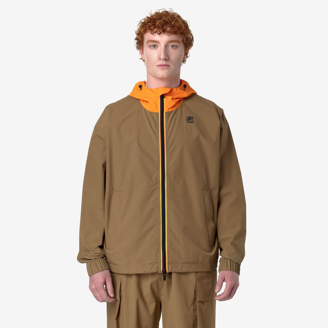 MILE 2.1 AMIABLE DIEMME - Jackets - Short - UNISEX - BROWN CORDA-ORANGE main