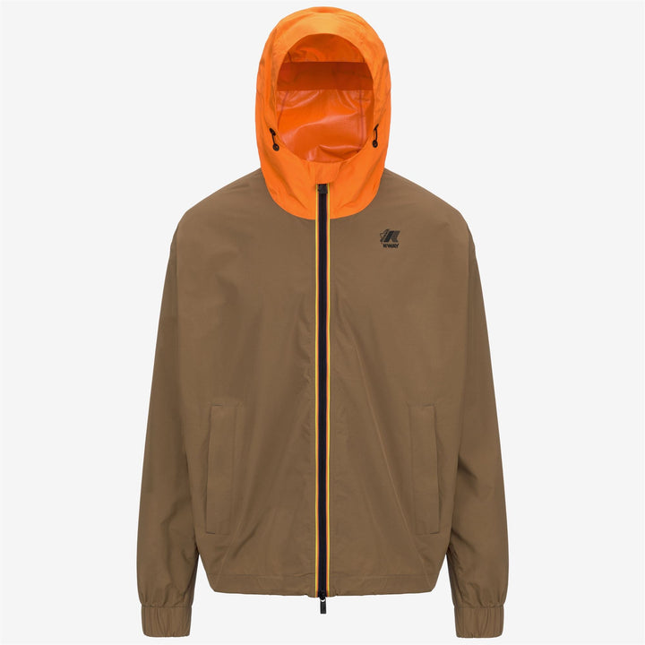 MILE 2.1 AMIABLE DIEMME - Jackets - Short - UNISEX - BROWN CORDA-ORANGE 1