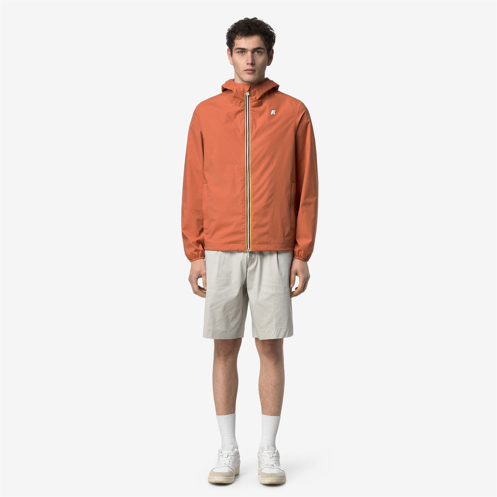 JACK  STRETCH NYLON JERSEY - Vestes - Court - Homme - Orange Brownish 02