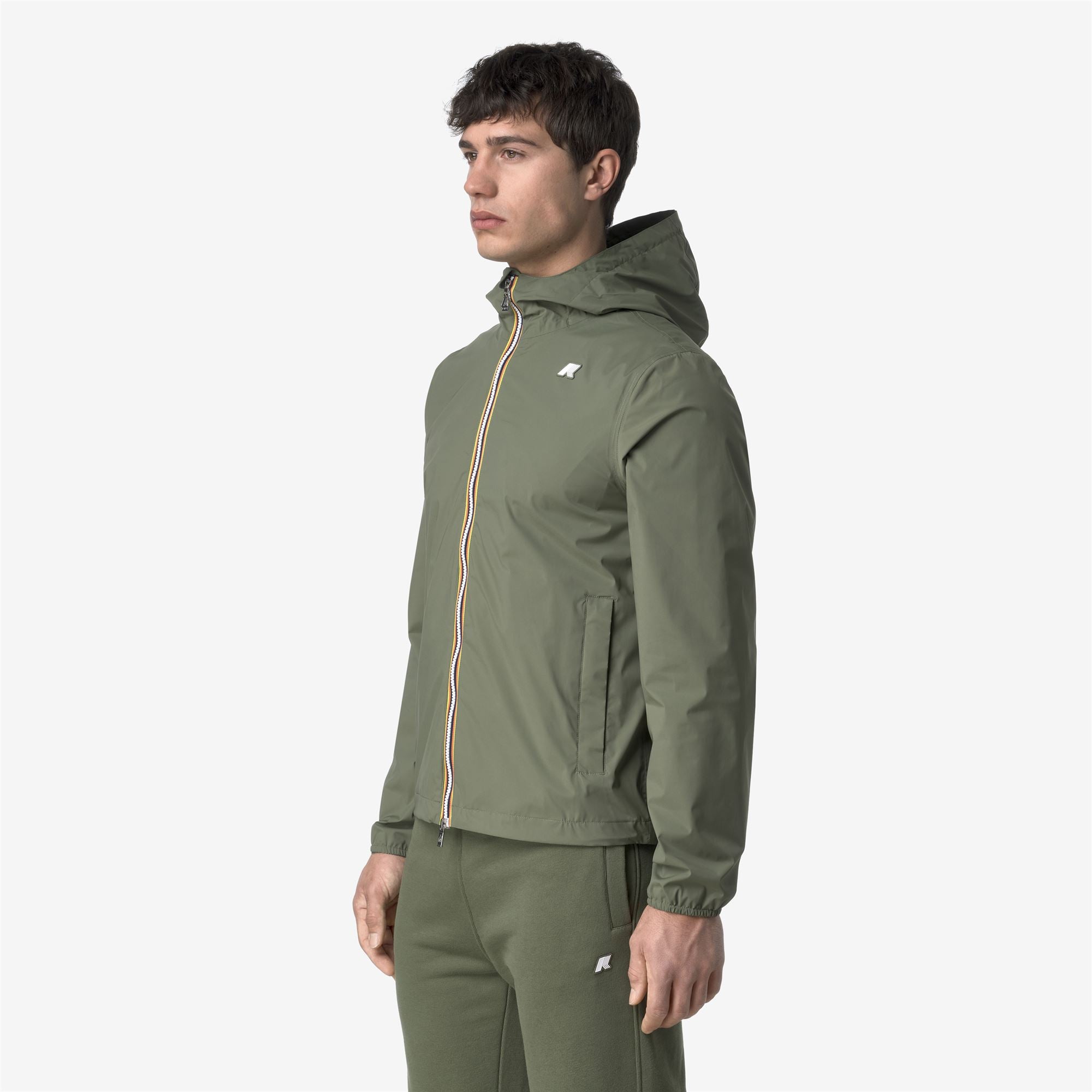 Jackets_MAN_JACK  STRETCH NYLON JERSEY_Short_Green Lichen - Commercial 5