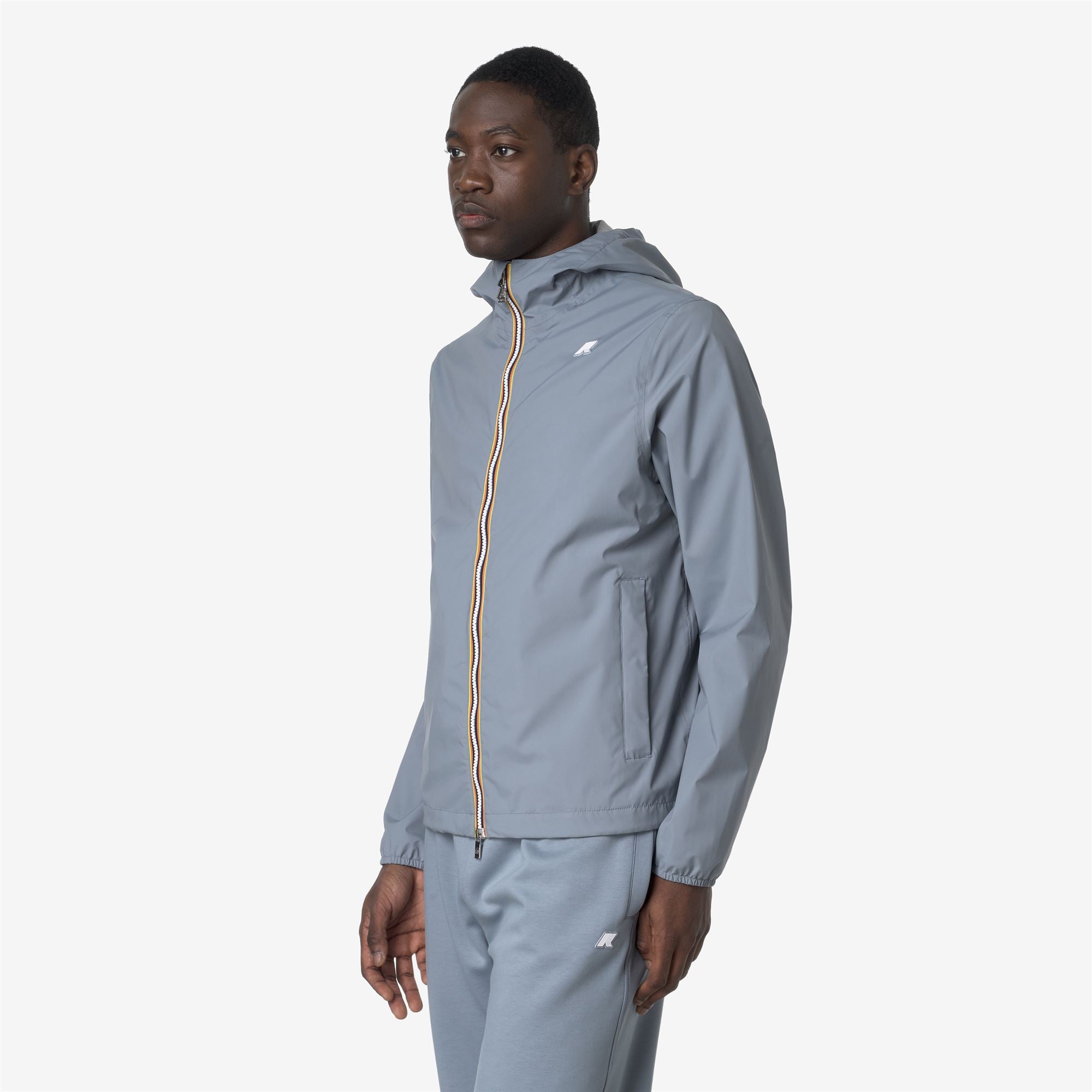 Jackets_MAN_JACK  STRETCH NYLON JERSEY_Short_Grey Md - Commercial 5