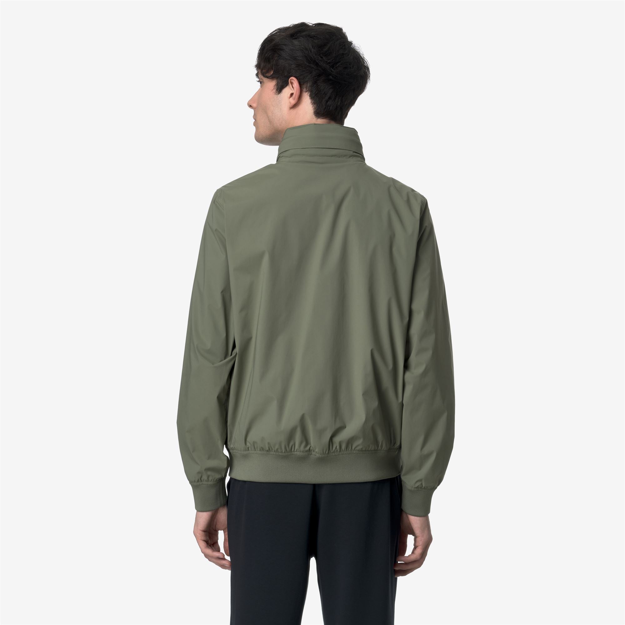 Jackets_MAN_AMAURY  STRETCH NYLON JERSEY_Short_Green Lichen - Commercial 6